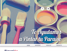 Tablet Screenshot of pinturasoviedo.com